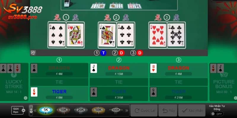 Cách chơi rồng hổ chắc thắng cho các thành viên mới năm 2024